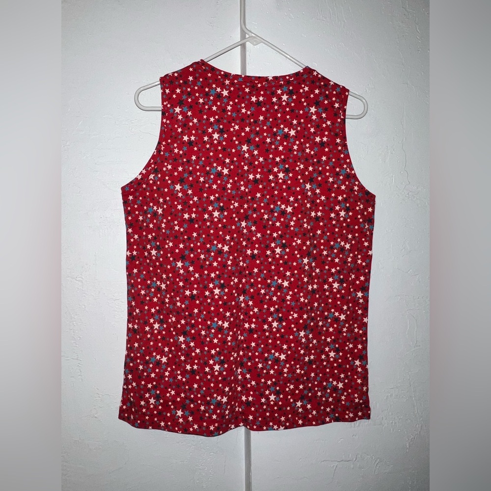 Lands’ End Patriotic Stars Tank - Picture 4 of 10